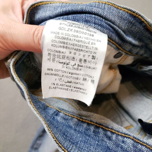 Guess Jeans Desmond Tapered Blue Jeans Classic Fit - Hemmed - Picture 9 of 15